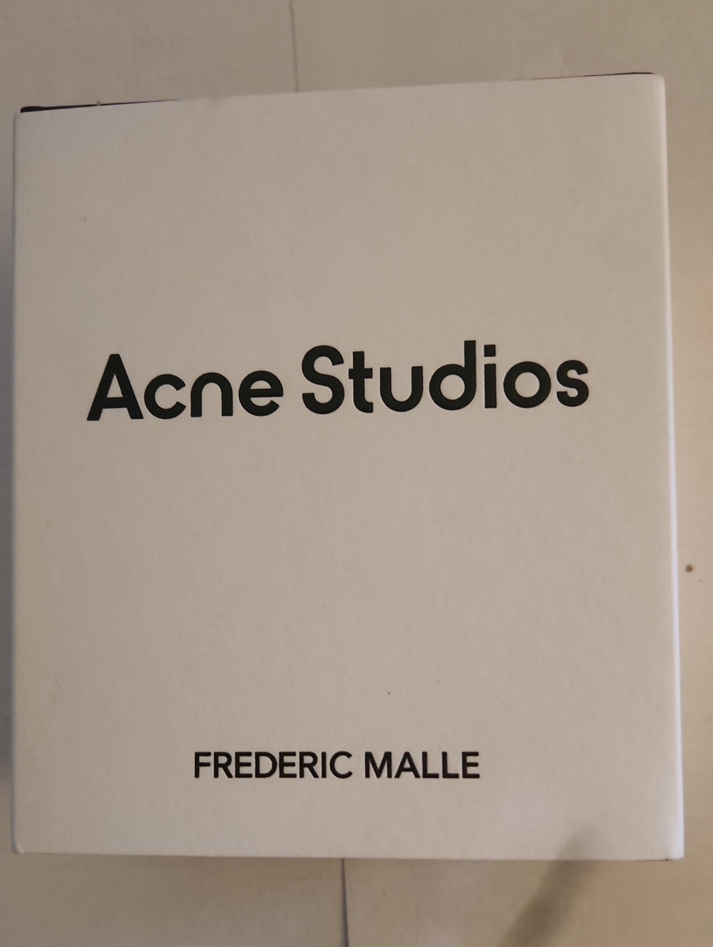Acne Studios x Frederic Malle Fragrance Box - White and Black